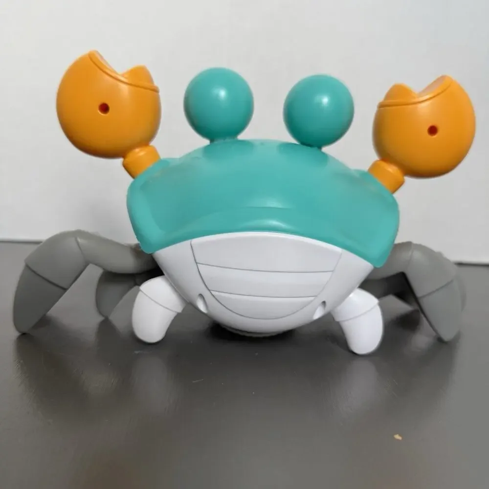 Crawling Crab Toy, Infant Baby Toys, Fun Interactive Walking Rechargeable Tested